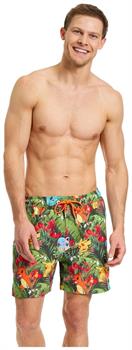 OppoSuits Men's Swim Shorts PokemonT Tropical Forest