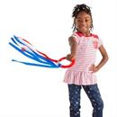 Patriotic Ribbon Hoop Wands - 12 Pc.