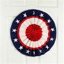 Patriotic Pleated Door Bunting