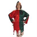 Satin Jingle Elf - Adult Costume