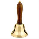 Christmas Brass Hand Bell 8"