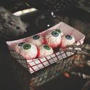 Food Tray of Eyeballs Plastic Halloween Decoration 6 1/4" x 2 1/2"