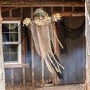 Light-Up Hanging Skeleton Scarecrow Halloween Decoration 43 1/4 x 70 3/4
