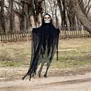 Hanging Sonic Skeleton Reaper Halloween Decoration 32 1/4" x 47 1/4"