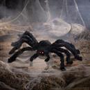 Light-Up Animated Walking Fuzzy Spider Halloween Decoration 31 1/2" x 7 3/4"