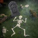 I Told You I Was Sick Tombstone & Skeleton Graveyard Halloween Decorations Set 24 Pc.