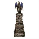5 Ft. 7" Tombstone with Light-Up Angel & Skulls Halloween Decoration