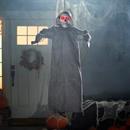 4 Ft. Hanging Gray Skeleton Reaper Halloween Decoration