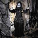 5 Ft. 2 3/4" Animated Standing Gothic Bride Halloween Decoration