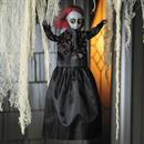 19 3/4" Hanging Doll with Red Hair Halloween Decoration