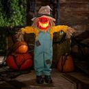 35 1/2" Light-Up Standing Sonic Scarecrow Halloween Decoration