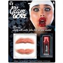 Tinsley Transfers Glam Gore Lips 3D FX Transfer Prosthetic