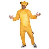 Adults Disney's Lion King Simba Jumpsuit Costume