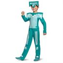 Kids Classic Minecraft Diamond Armor Jumpsuit Costume