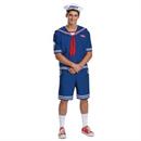 Adult Deluxe Stranger Things Steve Scoops Ahoy Costume