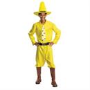 Person in The Yellow Hat Adult Costume