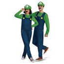 Adult Classic Elevated Super Mario Bros Luigi Costume