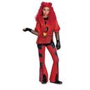 Girl's Deluxe Disney's Descendants 4: The Rise of Red Princess Red Costume