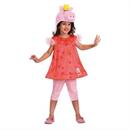 Toddler Classic Peppa Pig Peppa Party Dress Costume