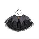 Tween The Nightmare Before Christmas Jack Skellington Tutu Costume Kit - One Size