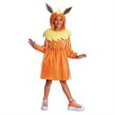 Kids Pokmon Flareon Hooded Dress Costume
