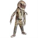Kids Classic Jurassic World Rebirth Distortus Rex Hooded Jumpsuit Costume