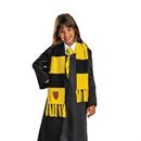 42" Harry Potter Hufflepuff House Crest Scarf Costume Accessory