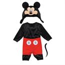 Toddler Classic Disney Mickey Mouse Jumpsuit Costume