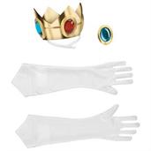 Kids Mario Bros Princess Peach Costume Accessory Kit