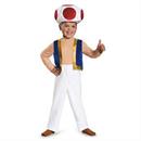 Toddler Deluxe Super Mario Bros. Toad Costume