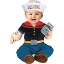Baby Popeye the Sailor Popeye Jumpsuit Costume