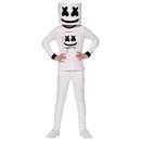 Kids Black & White Marshmello Halloween Costume