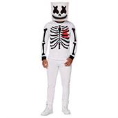 Adults Marshmello Black & White Mello Skeleton Costume