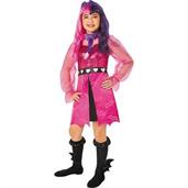 Kids Monster High Pink & Purple Draculaura Costume