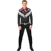 Adults Barbie Movie Black & White Western Ken Costume