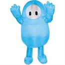 Kids Inflatable Fall Guys Blue Polyester Jumpsuit Blue Costume