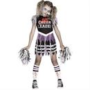Girls Zombie Fearleader Cheer Costume
