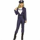 Womens Blue Jumpsuit Police Costume