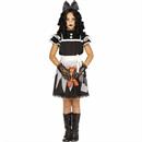 Kids Victorian Deadly Dolly Dress Costume