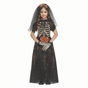 Girl's Bones Bride Halloween Costume