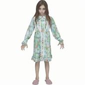 Girls Multicolored Polyester Nightmare Nightgown Costume