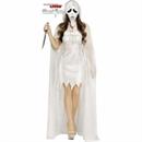 Adults Ghost Face 30th Anniversary Silver Dress Costume