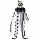 Kids Black & White Killer Clown Costume
