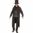 Adults Victorian Vampire Hooded Coat Costume