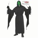 Adults ScreamT Ghost Face Fluorescent Green Costume