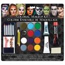 12-Color Colossal Makeup Kit with Fake Blood Costume Accessory