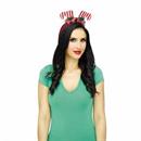 Red, White & Green Elf Shoes Holiday Headband