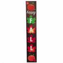 4 Ft. Leaves & Pumpkins Happy Fall Wood Porch Sign Outdoor Decoration