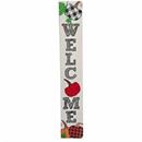 4 Ft. Fall Pumpkins Welcome Wood Porch Sign Outdoor Decoration