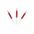 Red & Clear Plastic Syringe-Shaped Ballpoint Pen